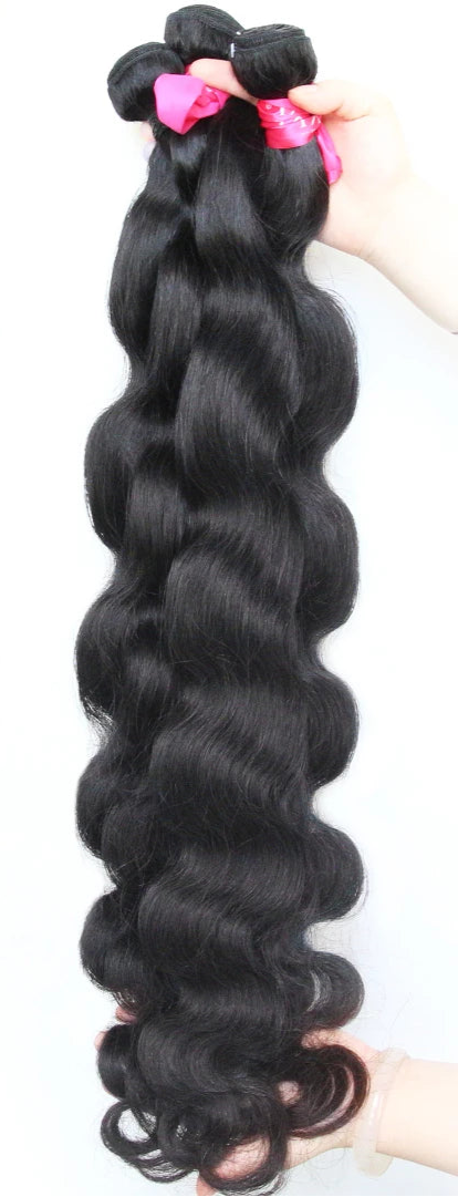 Premium Body Wave Virgin Human Hair Bundles – Sew-In, Double Weft, Natural Look, 90-100g Per Bundle