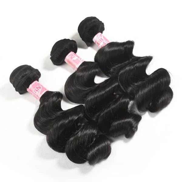Pretty Hair Hot Selling 3 bundles deal Loose Wave