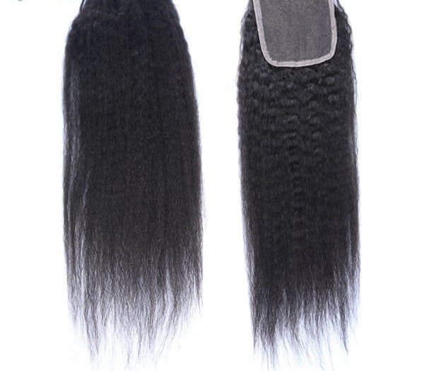 4×4 HD Lace Closure Curly Hair