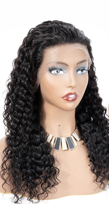 Kinky Curly Lace Wig – 9A Grade Real Hair, 150% Density, 8-24 Inches1