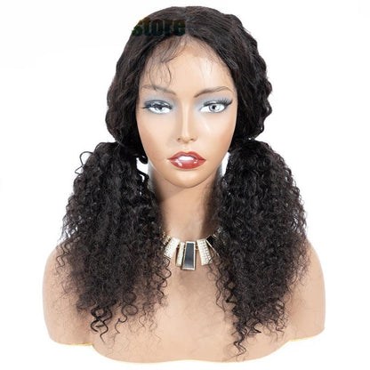 Kinky Curly Lace Wig – 9A Grade Real Hair, 150% Density, 8-24 Inches2