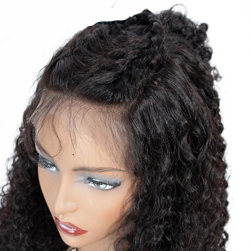 Kinky Curly Lace Wig – 9A Grade Real Hair, 150% Density, 8-24 Inches4