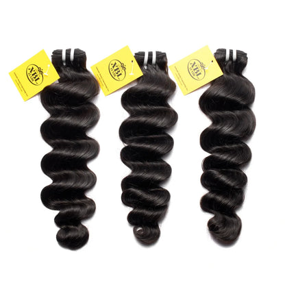 Raw Hair Premium One Donor 3 Bundle Deal Loose Deep