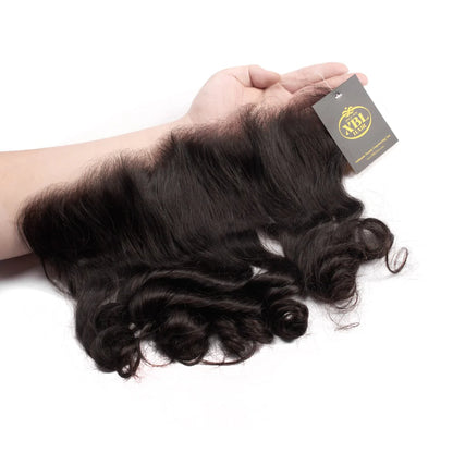 Hair 13x4 HD Lace Frontal Loose Wave Small Knots Preplucked Hairline