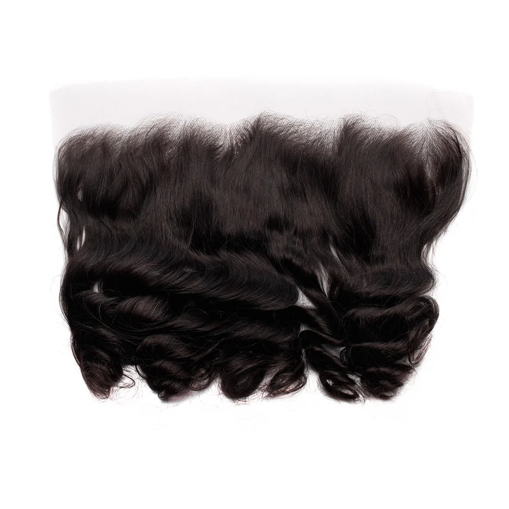 Hair 13x4 HD Lace Frontal Loose Wave Small Knots Preplucked Hairline