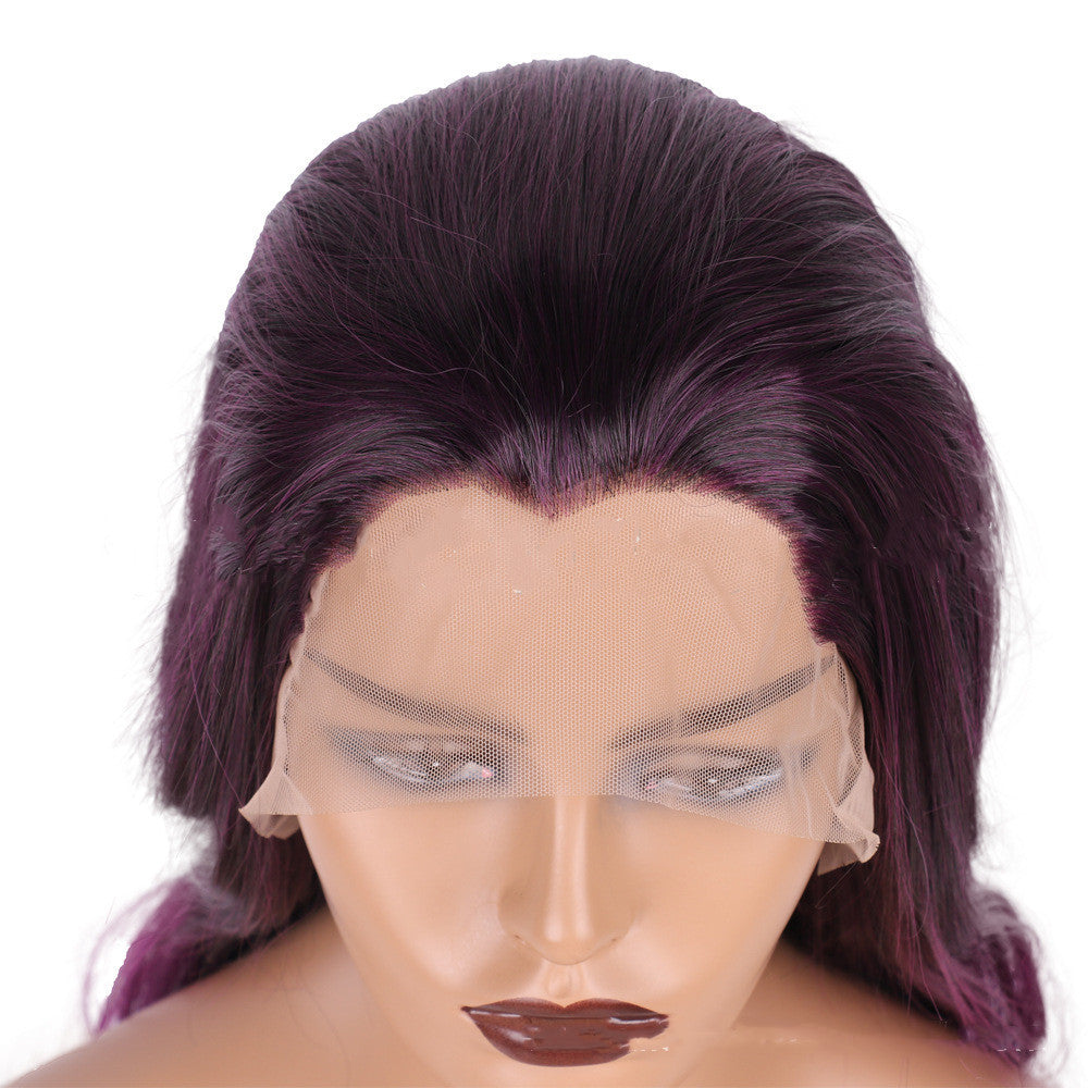 Ladies Chemical Fiber Lace Wig - Long & Lightweight Headgear
