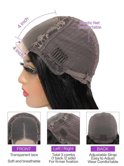 Luxurious Human Hair Wigs – Star Fashion Hand-Woven Perfection in Multiple Lengths9