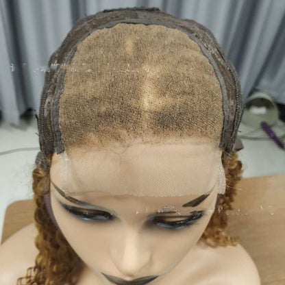 Luxurious P4.27 Real Hair Wig | 4X4 Straight Lace Front Wig for Timeless Style3