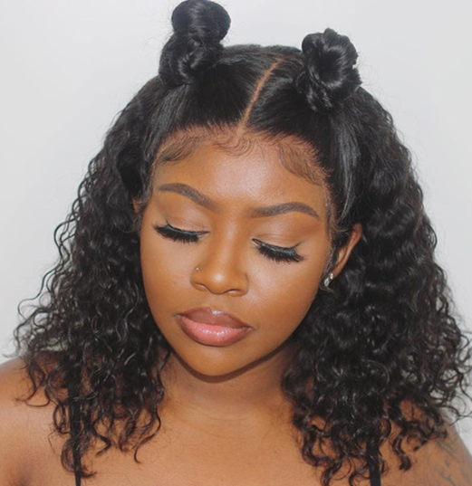 Luxurious Short Bob Human Hair Wig – Swiss Lace, Transparent Lace, Various Densities Available