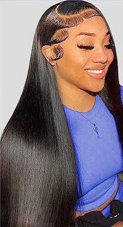 Luxury Front Lace Human Hair Wig - Versatile & Customizable Lengths from 12" to 32"