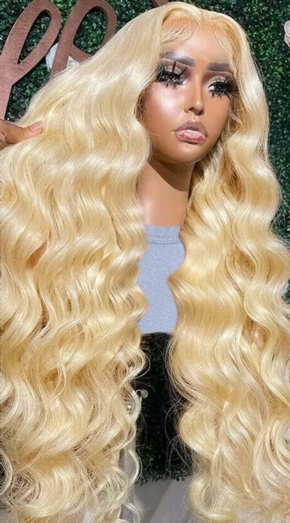 MELODIE 613 Honey Blonde Body Wave Lace Front Wig | 13x6 Transparent Swiss Lace,Hair1