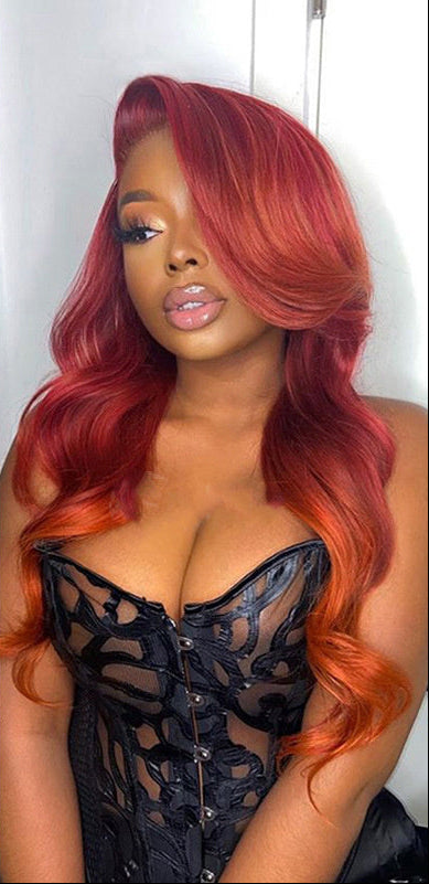 Medium-Long Straight Real Hair Wig – Customizable Bangs, 150%-210% Density, Dyeable, Available in 10 to 30 Inches