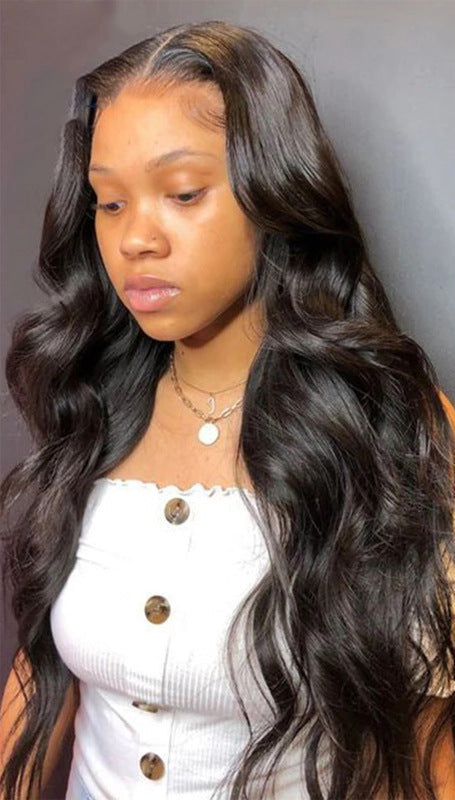 Premium 100% Real Human Hair Wig – Natural 1B Color, 8-26 Inch, 150% Density, Lightweight & Customizable