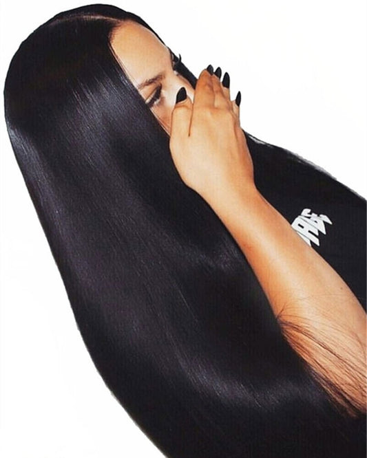 Premium Front Lace Wig for Women | High-Quality Large Straight Hair | 14"-26" Length | No Shedding & Tangle-Free
