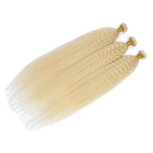 Premium Hair Kinky Straight Human Hair Bundles & Lace - 100% Natural 10A Grade Quality