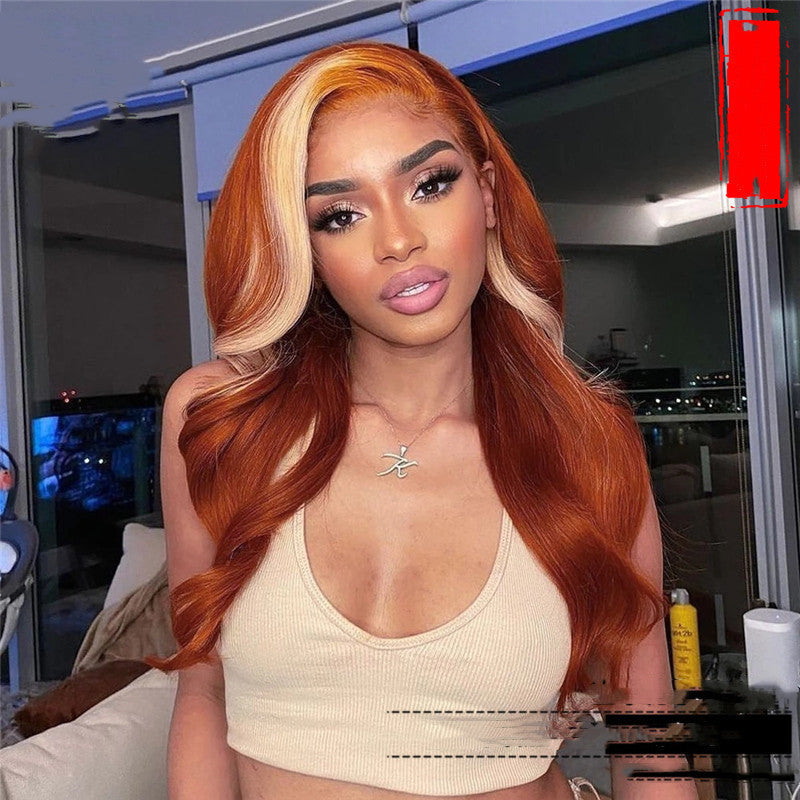 Premium Mixed Color Lace Front Wigs for Ladies | Real Hair, 8-30 Inches, Handcrafted Perfection1