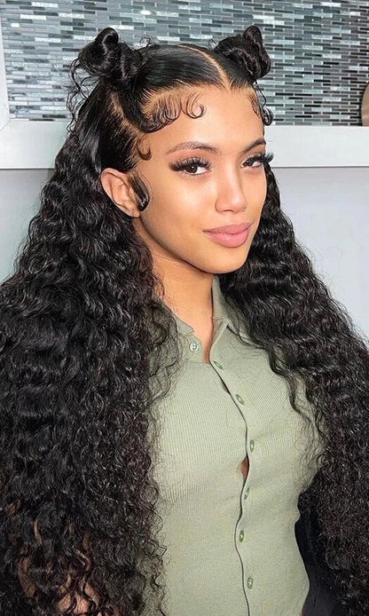 26+ Inch Human Hair Lace Wig – Transparent Lace, Dye-Friendly, Long & Luxurious