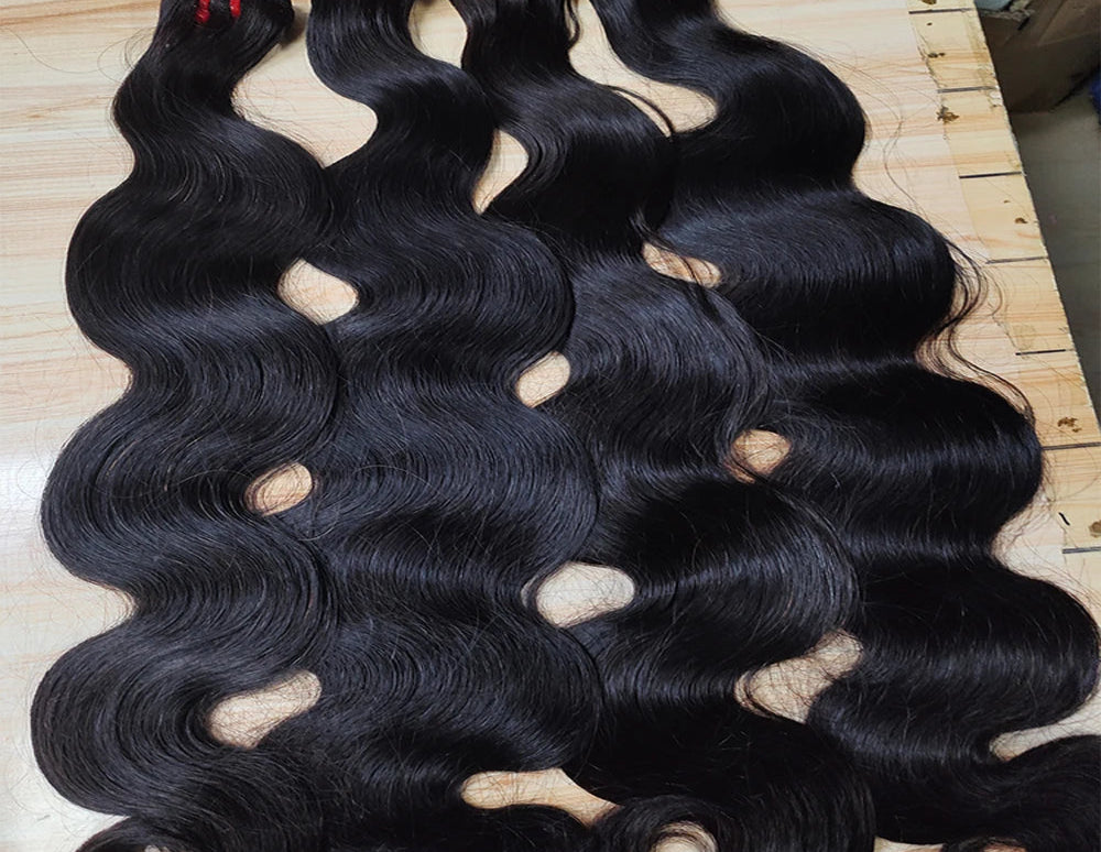 Premium Vietnamese 16A Body Wave Virgin Hair Bundles – Double Drawn, Unprocessed, 3x Lifespan, 16-30 Inch