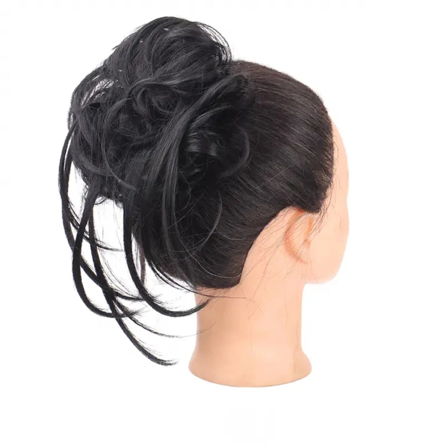 Extra-Long Tousled Messy Bun Hairpiece Extension – Perfect for Volume & Textured Updos