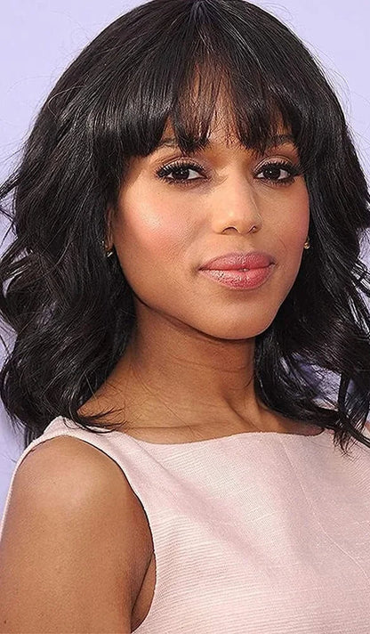 Premium Straight 100% Human Hair Wig – Customizable, Natural Look, Average Cap Size