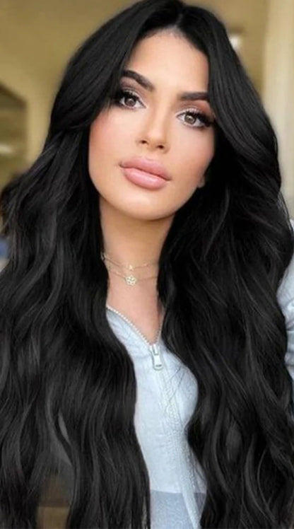 Mini Tape-In Hair Extensions - 100% Straight Natural Hair | Tiny Interface, Lightweight & Easy DIY Installation