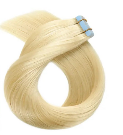 Premium Straight Tape-In Hair Extensions | 100% Human Hair, 20 Pcs/Lot