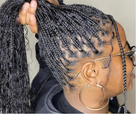 Deep Wave Boho Braids Human Hair – 100% Natural, No Shedding, & Tangle-Free Extensions