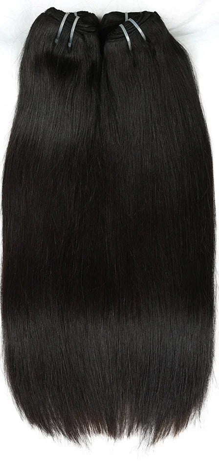Virgin Vietnamese Straight Hair Bundles – Natural, Double Weft, and Ready to Style