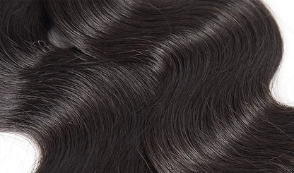 Body Wave Human Hair Extensions – 100% Virgin Human Hair Weaving, Permable, All Color Options