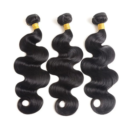 Premium Body Wave Human Hair Bundles – Double Weft, Sew-In, 100% Virgin Hair Extensions