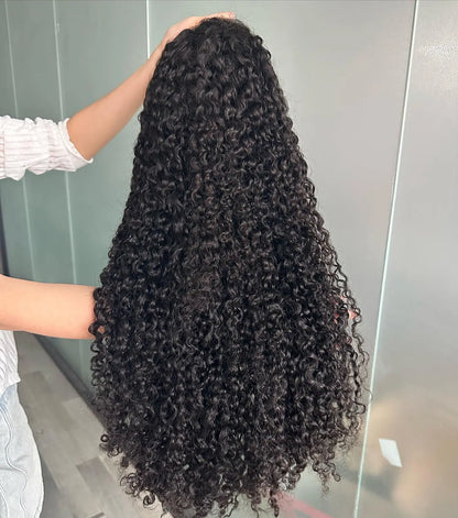 Long Deep Wave Lace Front Wig – 13x4 & 13x6 Transparent Lace Human Hair