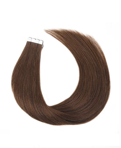 100% Natural Remy Mini Tape In Hair Extensions – 12" to 24" Straight, Ombre & Balayage Colors, Reusable