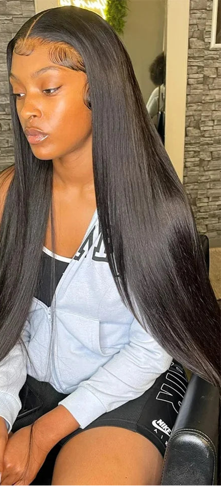 Peruvian Straight Human Hair Bundles – 100% Virgin Hair, Machine Double Weft, Fast Delivery