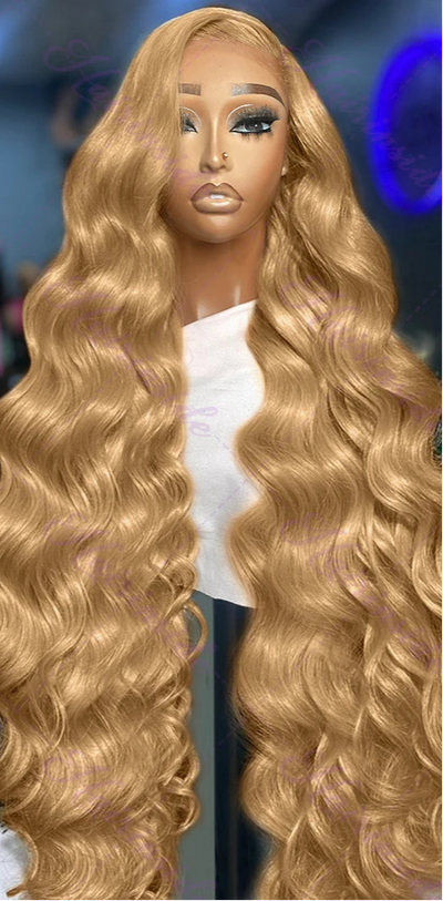 Body Wave Lace Front Wig – Transparent Lace, Swiss Lace, Average Cap Size, Chemical-Free, Darker Dye Colors Only