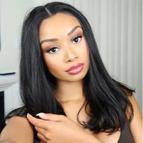 Premium Peruvian Straight Human Hair Bundles – Natural & Jet Black, 100% Hair
