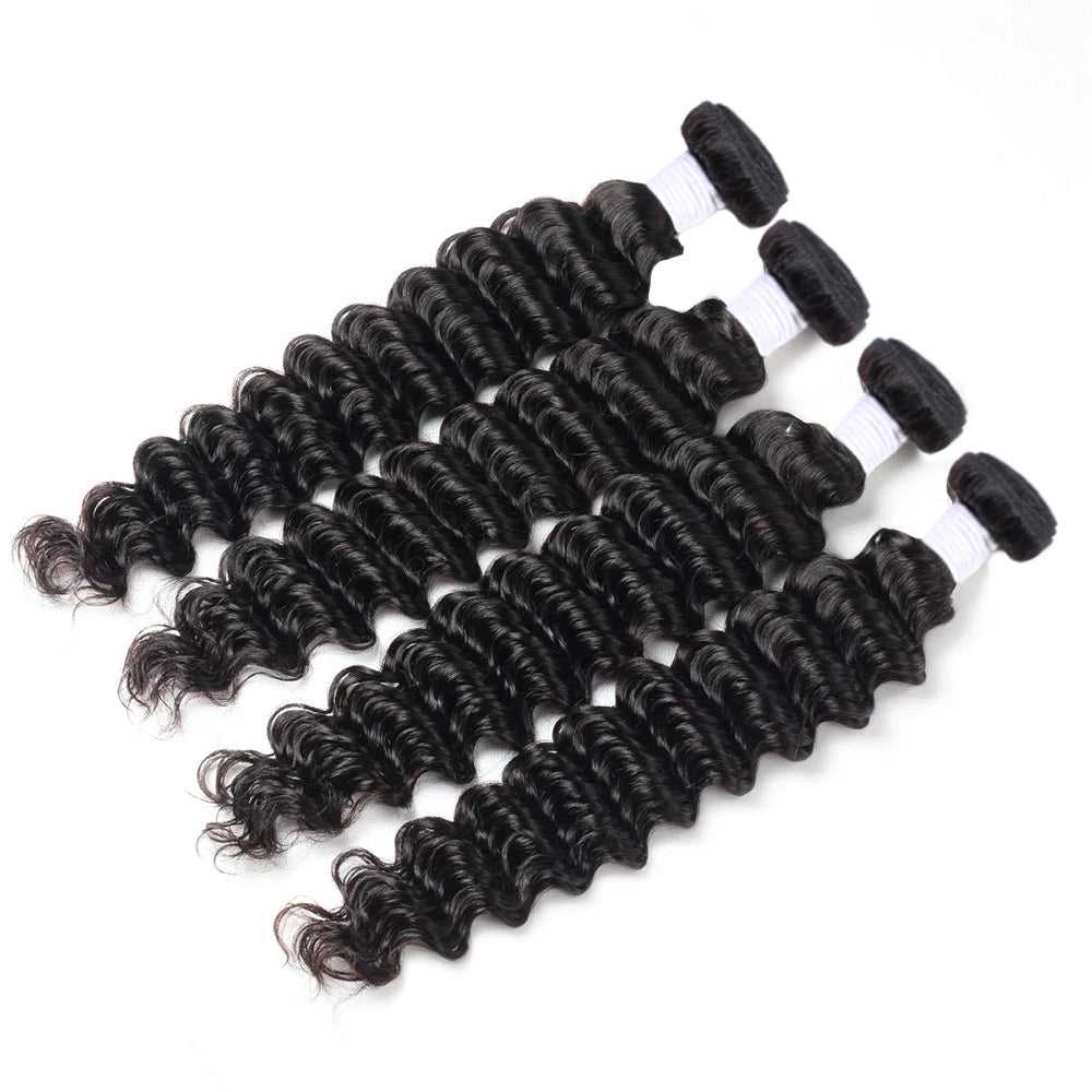 Premium Deep Wave Human Hair Extensions – Natural Texture & Long-Lasting Quality