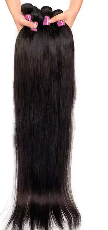 10A Straight Human Hair Bundles – 100% Virgin Hair Extensions (10-40 Inch)