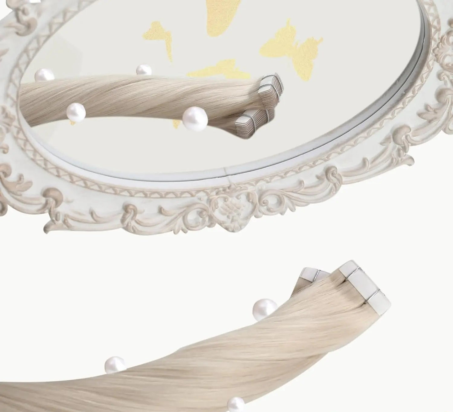 VeSunny Tape In Hair Extensions – 100% Real Natural Human Hair, Seamless, Long-lasting, & Reusable for Salon Quality Look