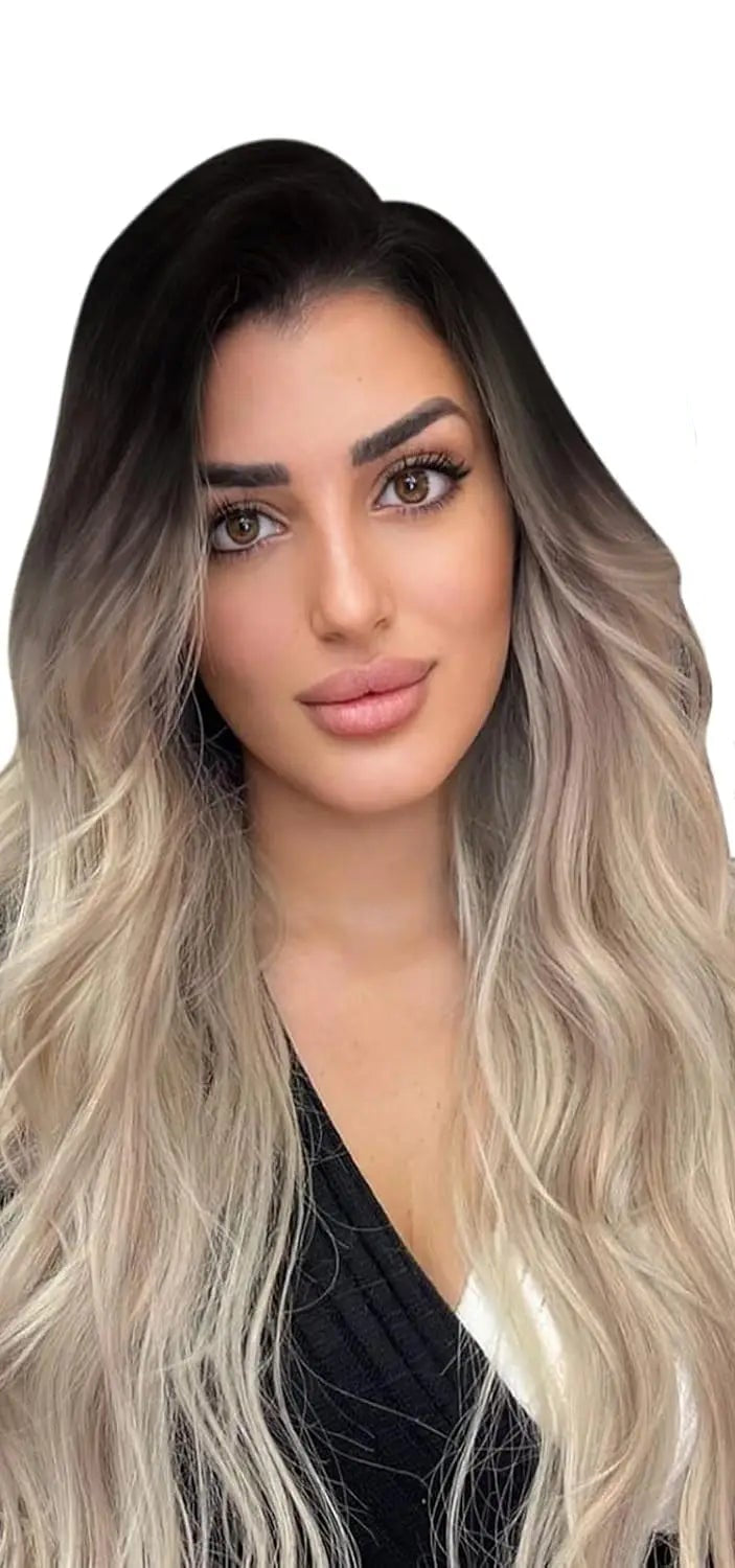 Premium Tape-In Human Hair Extensions – 100% Real Hair | Balayage & Highlight | 12-24 Inch