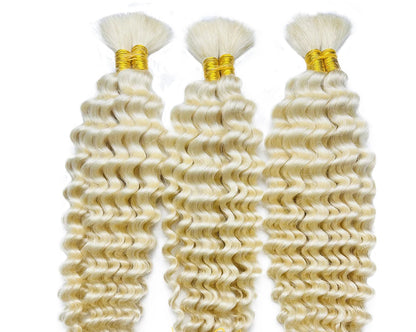 Deep Wave Human Hair Bundles – 100% Virgin Hair, Permable, Long-lasting Quality