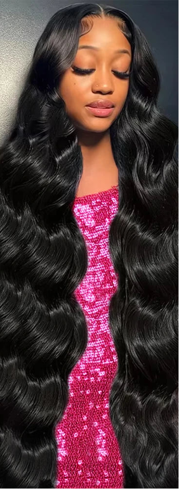 Premium Lace Front Body Wave Human Hair Wig – Long 26"+ Length, 100% Virgin Hair, Transparent Swiss Lace, Natural Pre-Plucked Hairline