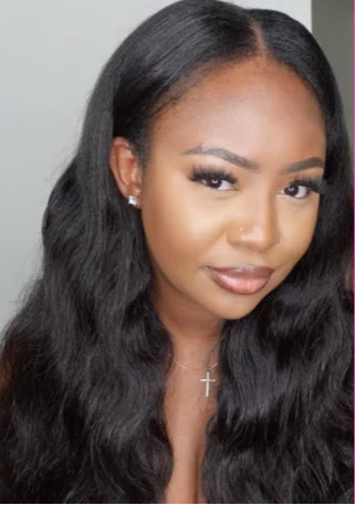 U-Part Wig 100% Real Human Hair – Medium Length Body Wave for Natural Blend & Easy Styling