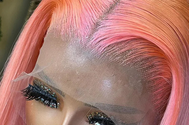 Straight Bob Lace Front Wig – 13x4 Frontal, HD Transparent Lace, Restyle & Curlable, 100% Human Hair
