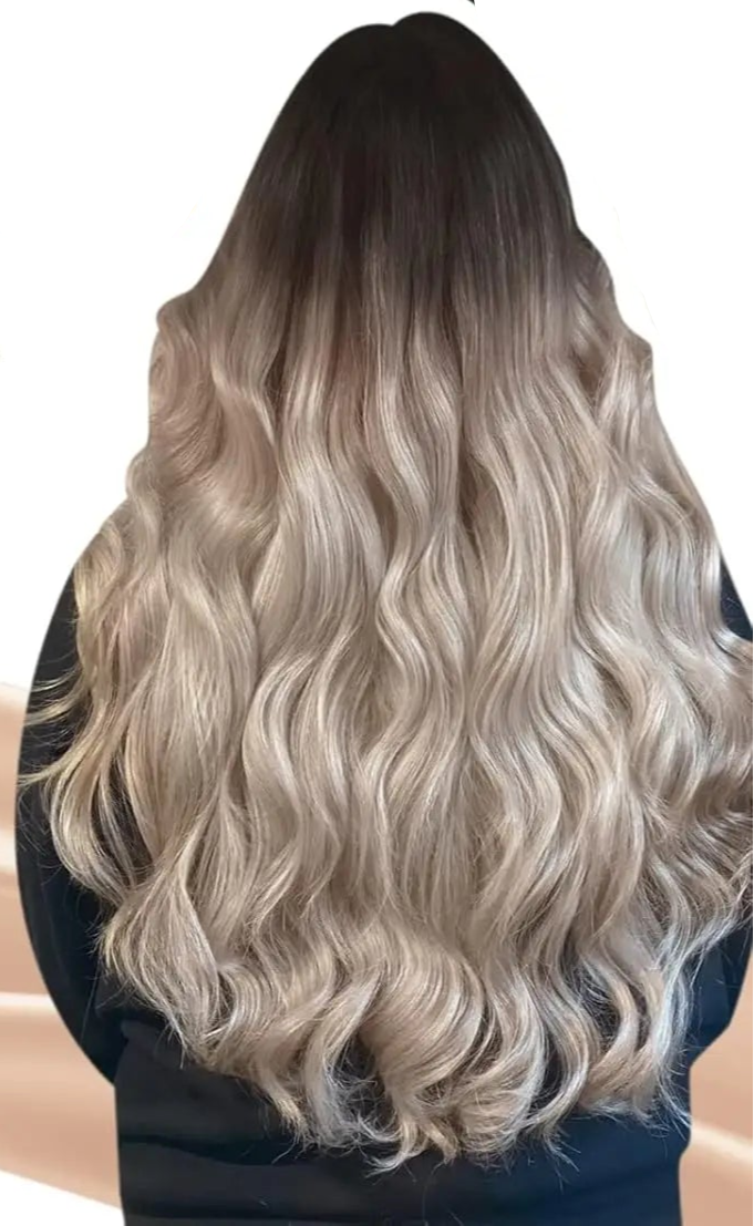 Premium Tape-In Human Hair Extensions – 100% Real Hair | Balayage & Highlight | 12-24 Inch