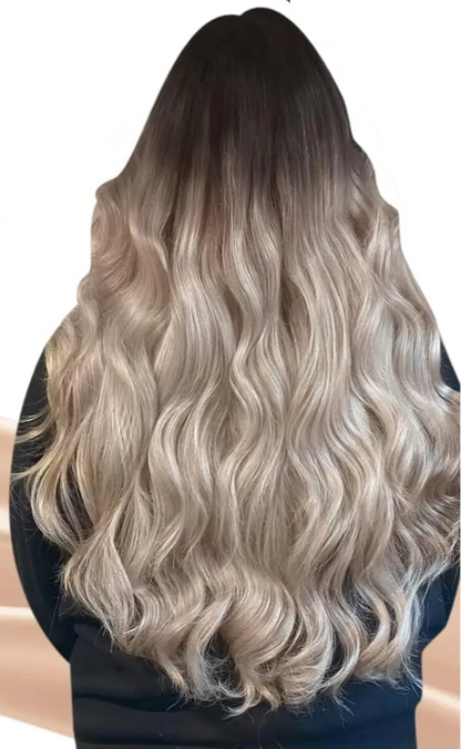 Premium Tape-In Human Hair Extensions – 100% Real Hair | Balayage & Highlight | 12-24 Inch