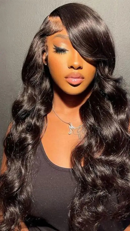 Body Wave Lace Front Wig – 13x6, 4x4, 360 Lace Options, Transparent Swiss Lace, 26+ Inches Long