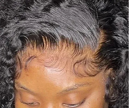 13x6 Lace Front Deep Wave Bob Wig – 100% Human Hair, Natural & Soft, Pre-Plucked, Transparent Lace