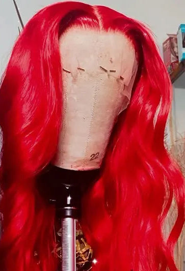 13x6 HD Lace Front Body Wave Wigs – 100% Peruvian Human Hair, Long & Colored Options