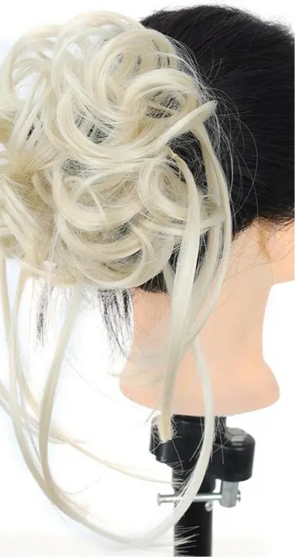 Extra-Long Tousled Messy Bun Hairpiece Extension – Perfect for Volume & Textured Updos
