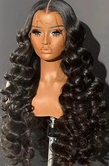 Loose Wave Lace Front Wig – Premium Human Hair with Swiss Lace
